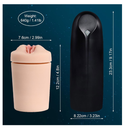 Muški masturbator sa vibracijom Zona Cup SQ MA70074-5